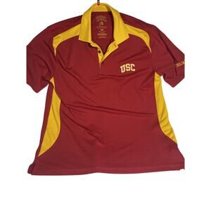 USC Trojan's Men's XL X-Large embroidered Polo shirt